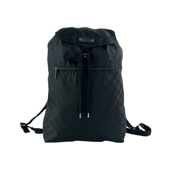 Gucci Monogram Nylon Backpack - Picture 1 of 7